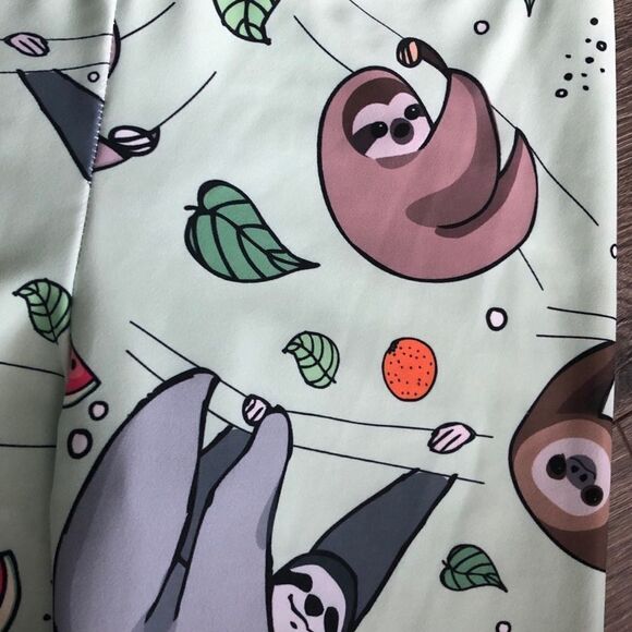 Nemki adorable soft sloth leggings - Picture 3 of 4